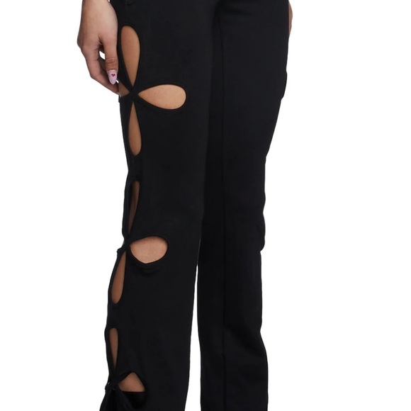 NWT - CLUBEXX STAR CHILD CUT-OUT PANTS - Picture 6 of 8